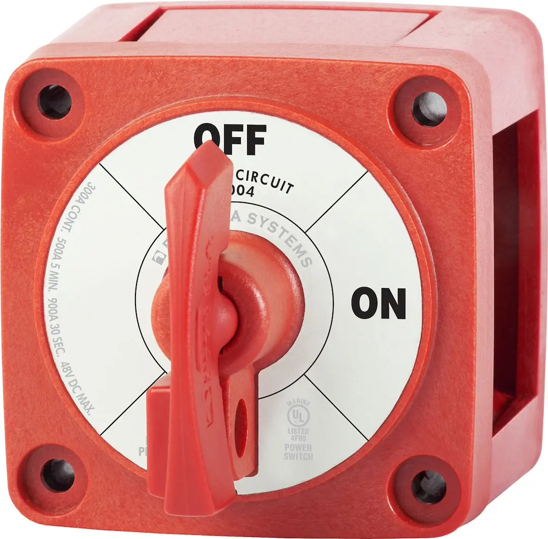 Blue Sea Systems 6004BSS Switch Battery M On/Off Locking