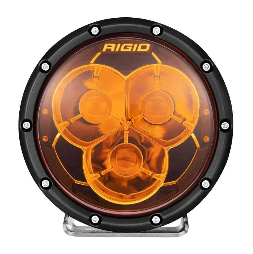 Rigid Industries 36212 6-Inch 360-Series Laser Amber PRO Work Light