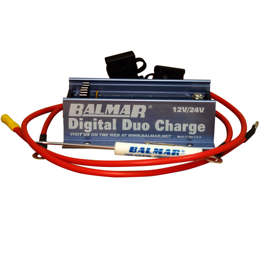 BALMAR Digital Duo Charge 12/24V with Wires – Reliable Dual-Voltage Battery Charger