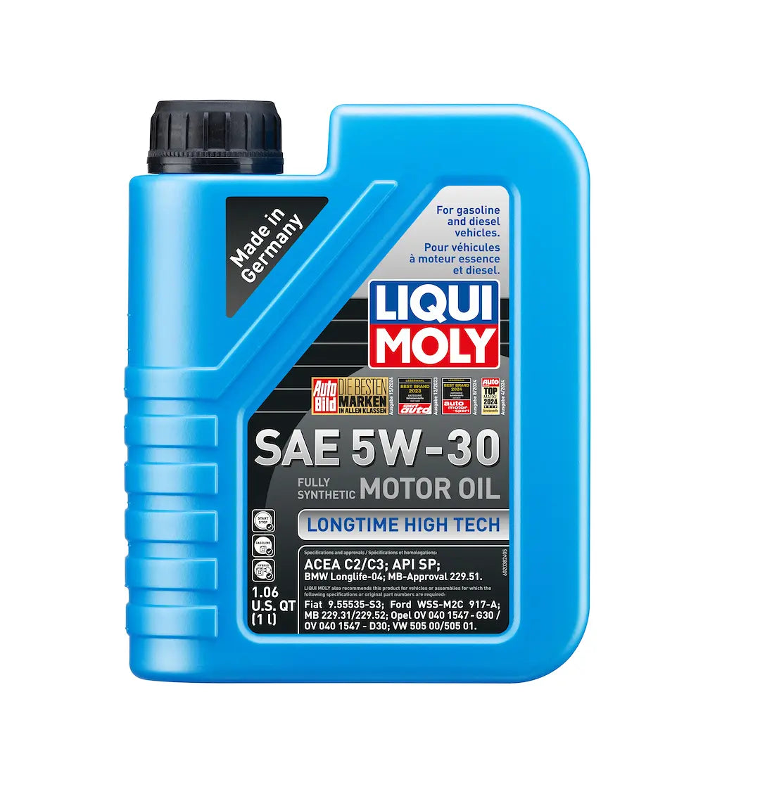 LIQUI MOLY Longtime High Tech 5W-30 Motor Oil - 1 Quart