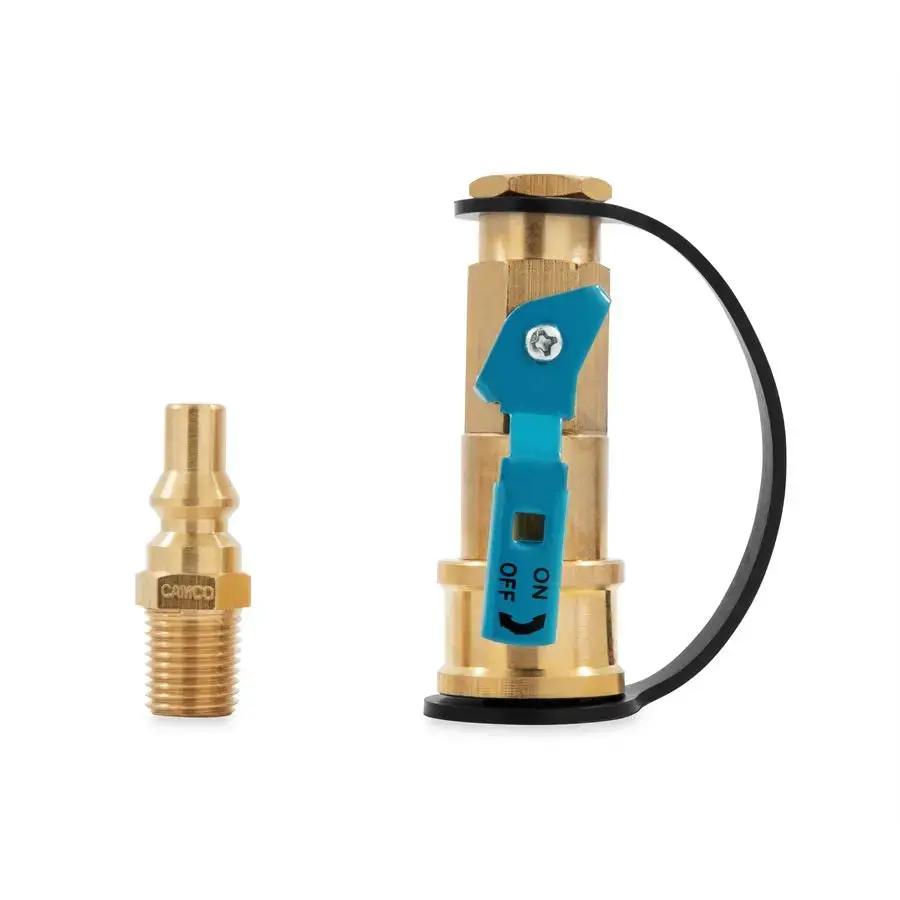 Camco LP Quick Conn Valve & Lug - Reliable Propane Connection Solution by CAMCO