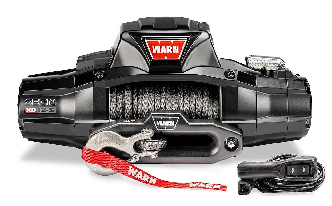 WARN Industries Zeon XD 12-S Winch - Heavy-Duty Electric Winch for Off-Road and Utility Vehicles