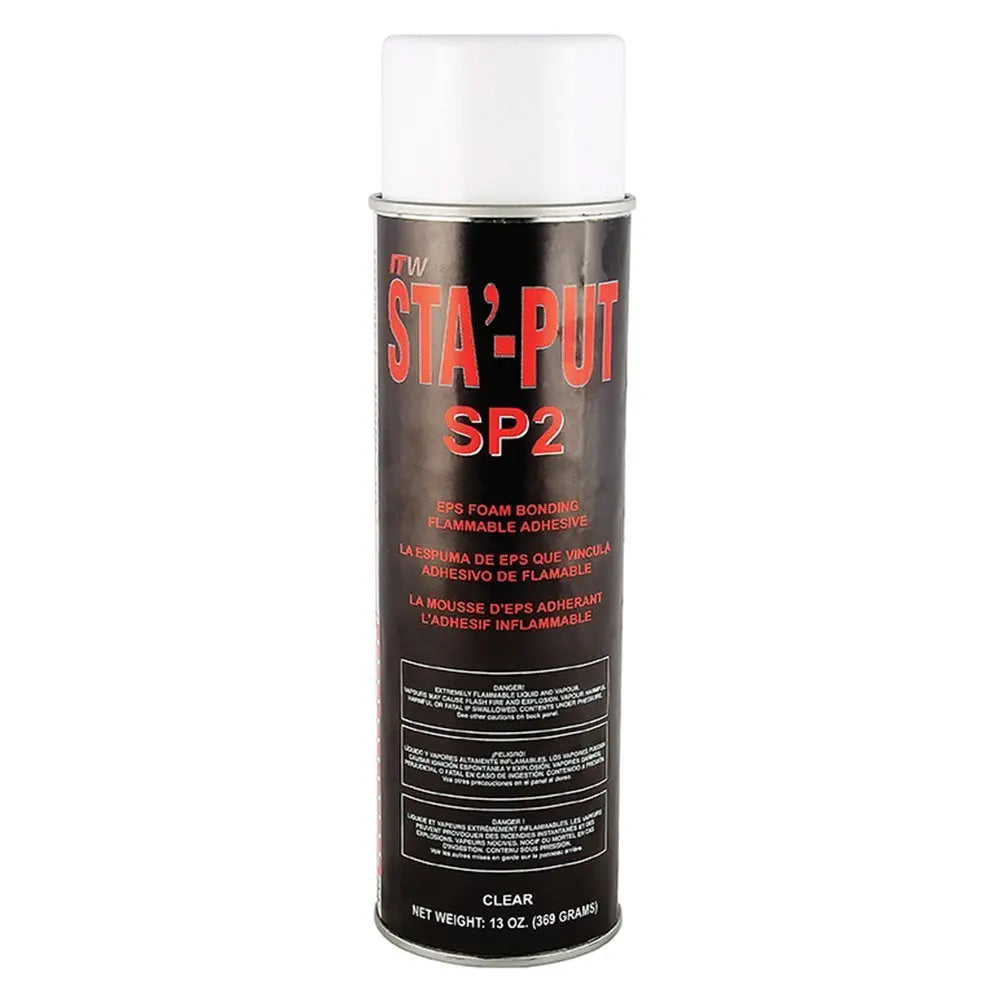 AP Products 13 oz Clear Sta-Put II Adhesive Sealant, Part Number SP213ACC