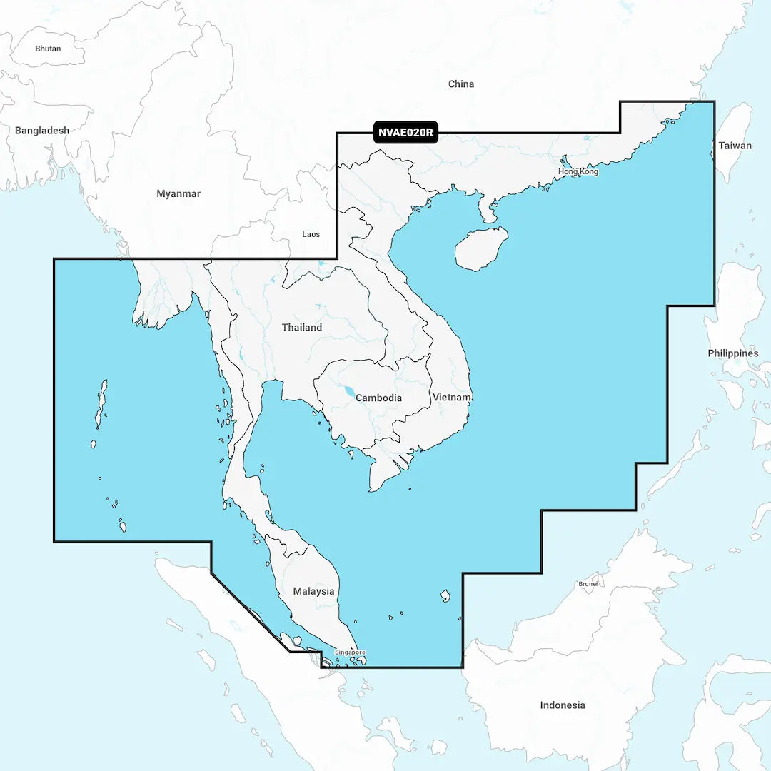 Garmin Carto South China & Andaman Seas Navigation Map - Part Number 010C121800