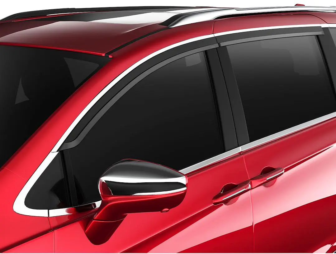 HuskyLiner Low Profile 4-Piece Chrome Vent Visor Set (Part #2884076) by HUSKYLINER