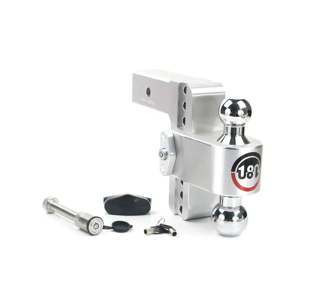Weigh Safe CTB625KA Turnover Ball 6' Drop Hitch with 2.5-inch Ball Mount
