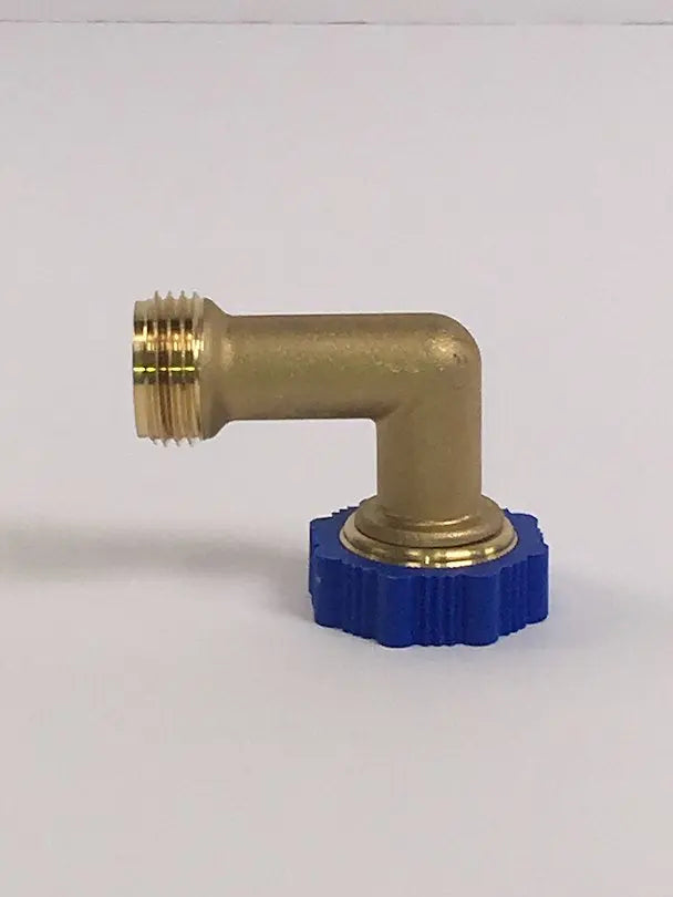 Aqua Pro 21854 Brass 90-Degree Hose Elbow for Reliable Plumbing Connections
