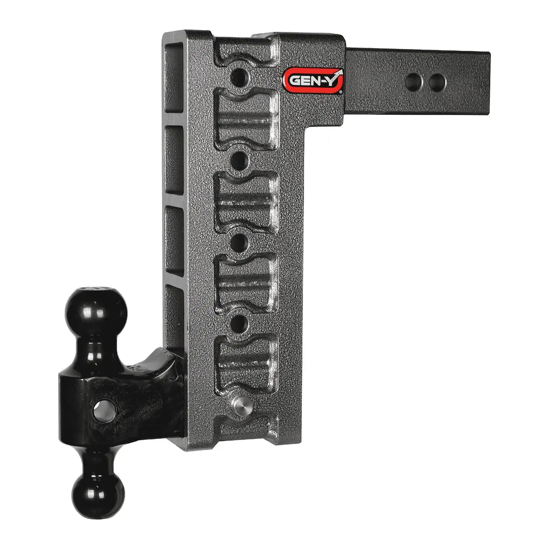GEN-Y HITCH MEGA-DUTY 2.5-Inch Shank with 12-Inch Drop for 3,000 lb Towing Capacity