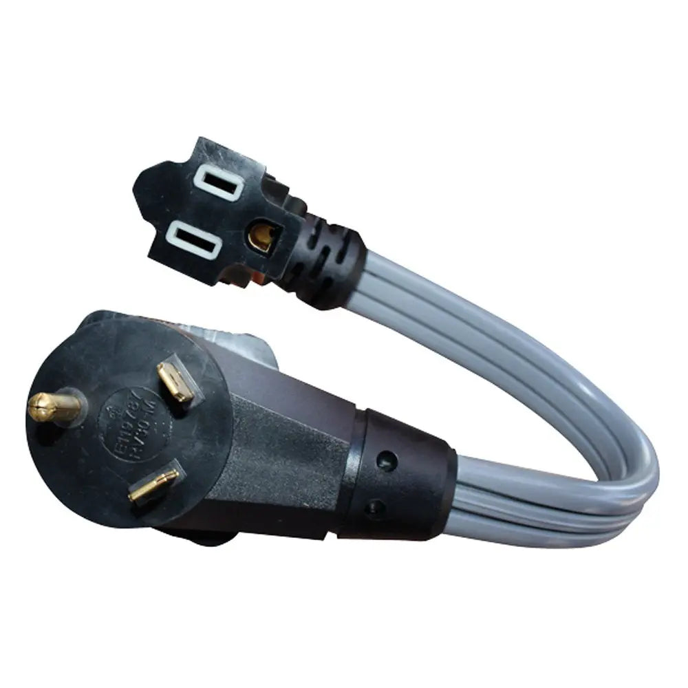 AP Products 30/15 Amp Flat Wire Adapter - Reliable Electrical Connection