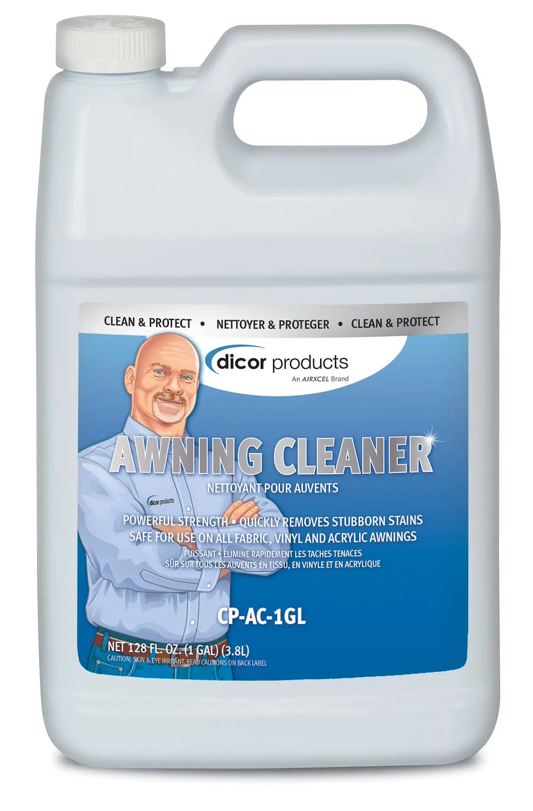 Dicor Corp Awning Cleaner - Gallon Size for Easy RV and Camper Maintenance