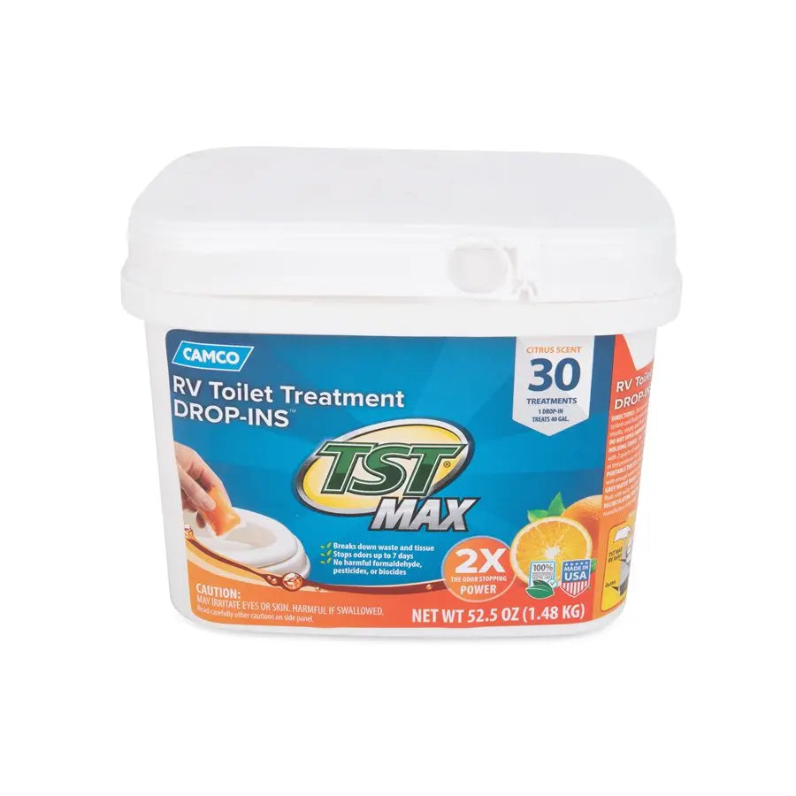 Camco TST Orange Drop-Ins 30 for RV and Marine Applications