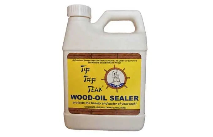 Sudbury Tip Top Teak Sealer Quart – Durable Wood Protection for Outdoor Furniture