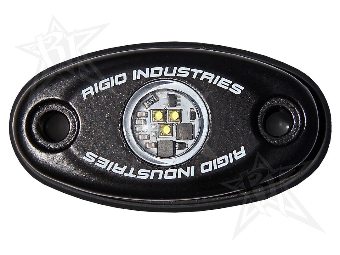 Rigid Industries A-Series HP Black Amber LED Light - Part #480333