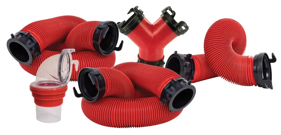 Valterra LLC EZ Coupler Dual Drain Kit - Model D040178 for RV and Marine Applications