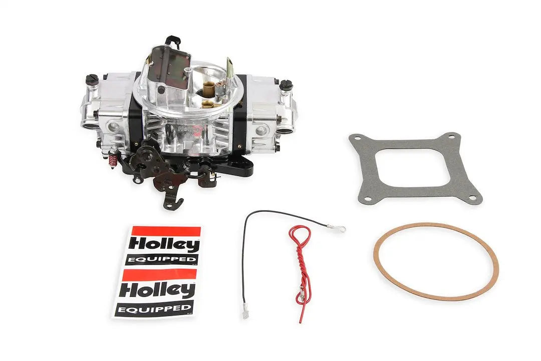 Holley 750 CFM Ultra Double Pumper Carburetor Black Part Number 076750BK