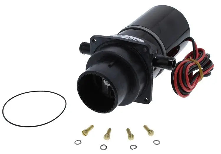 JABSCO 370410010 12V Motor and Pump Assembly for Marine and Industrial Use