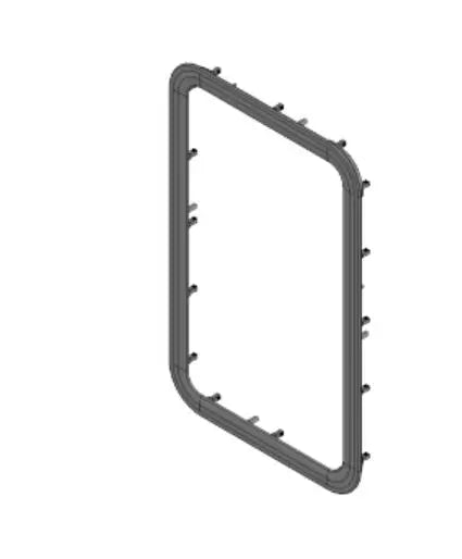 Lippert Components 711862 Low Profile Window Frame with Seal