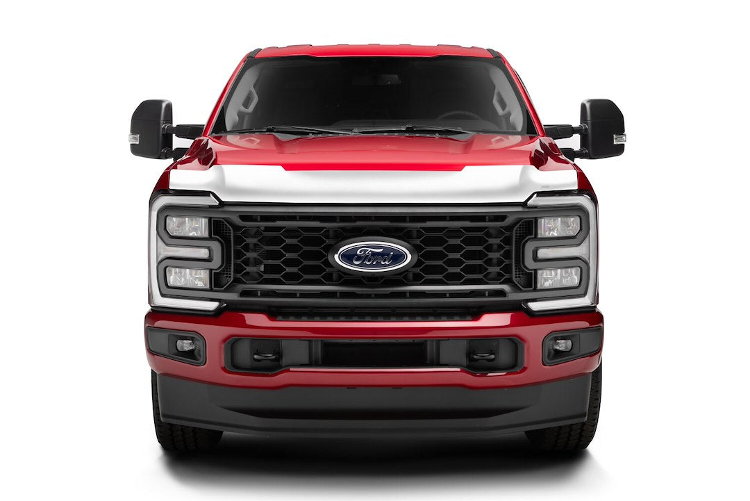 Huskyliner Aeroskin Chrome Bed Rail Cap for Ford Super Duty (2023-2026)