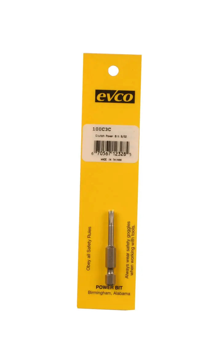 AP Products Clutch Power Bit 1/4 Inch x 1 Inch - Durable Drive Tool for Mechanical Applications