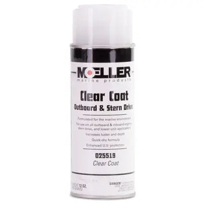 Moeller Clear Coat Lacquer - Part Number 025519 for Protective Finish