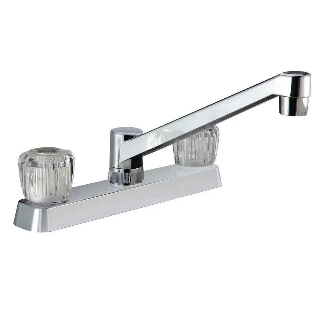 DURA FAUCET DFPK600ACP Two Handle RV Kitchen Faucet by DURA FAUCET