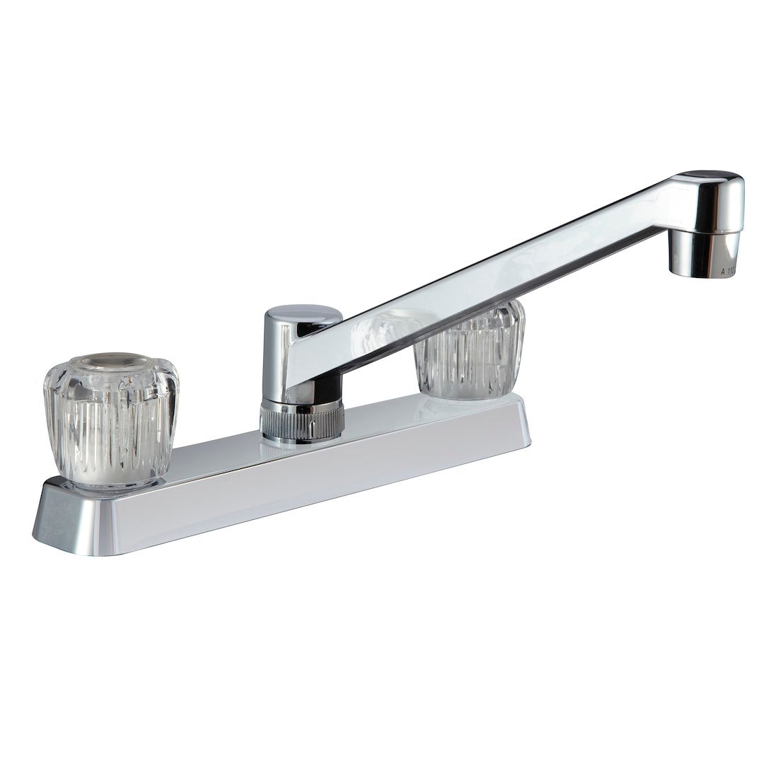 DURA FAUCET DFPK600ACP Two Handle RV Kitchen Faucet