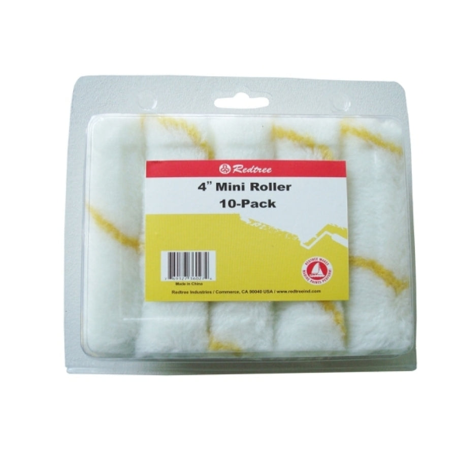 RedTree Industries Mini 1/2 Inch Nap Paint Roller Refill - Part #36027