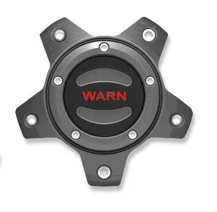 WARN Industries ACC Container Cap for Wheel with Red Finish - Part Number 106684