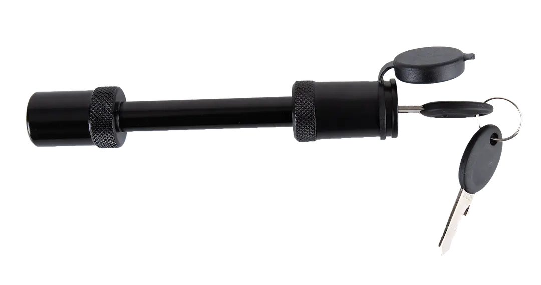 JR Products Hitch Pin Lock Black 1/2" x 2-3/4" for Secure Towing