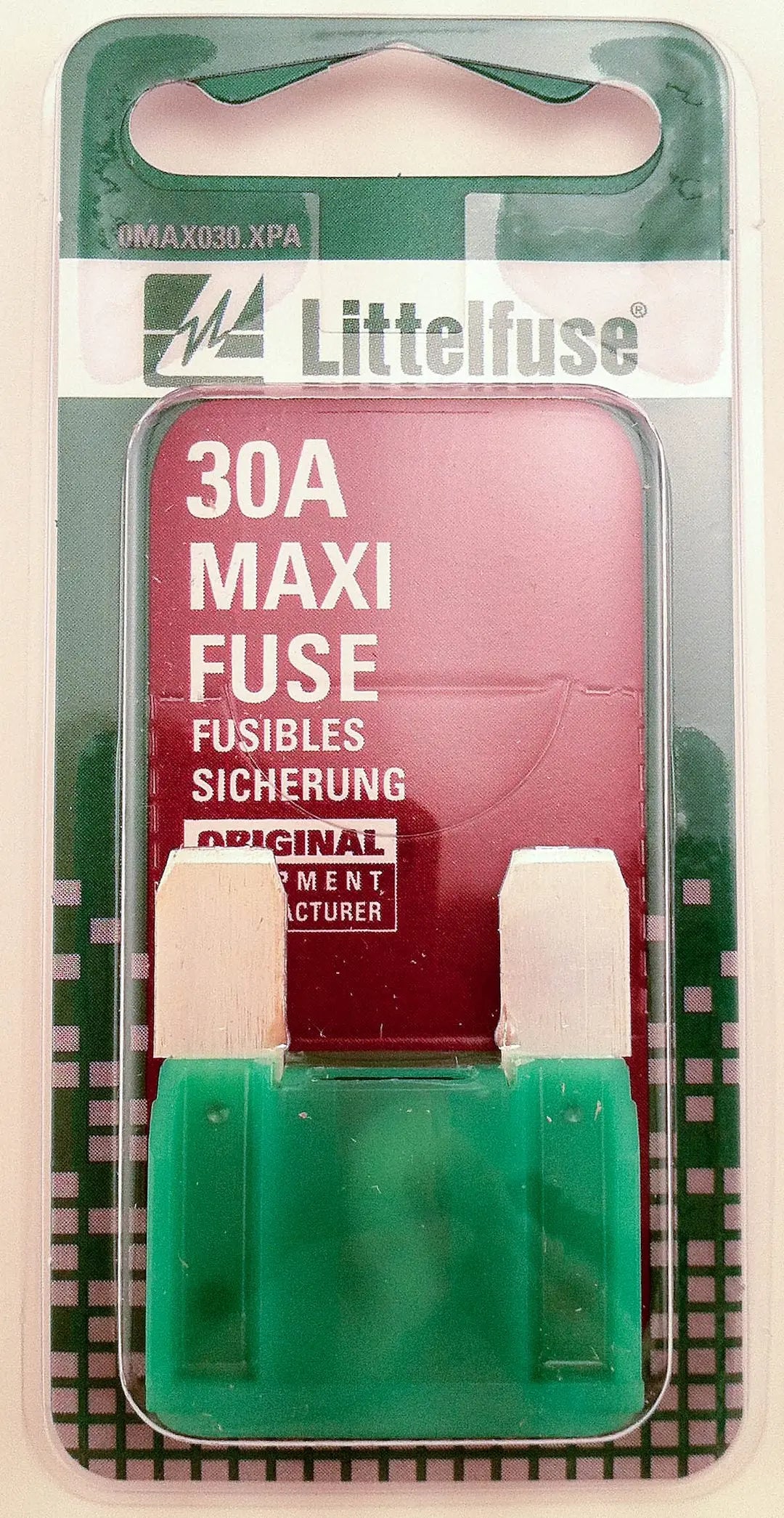 Littelfuse MAXIFUSE 30A Maxifuse 5 Pack (Part #MAX30BP)