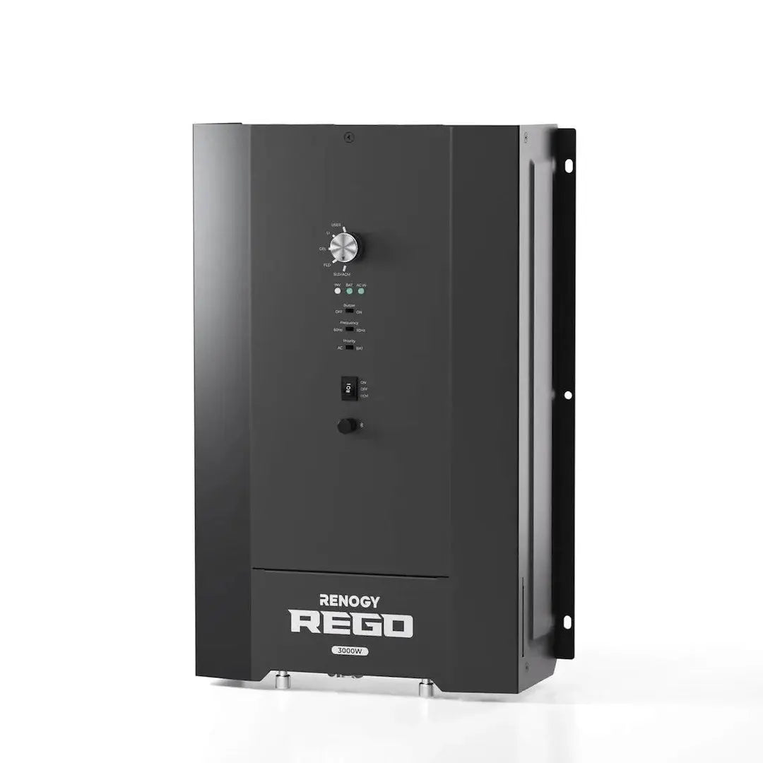 Renogy 3000W HF Inverter Charger with Bluetooth - High Power DC to AC Power Conversion