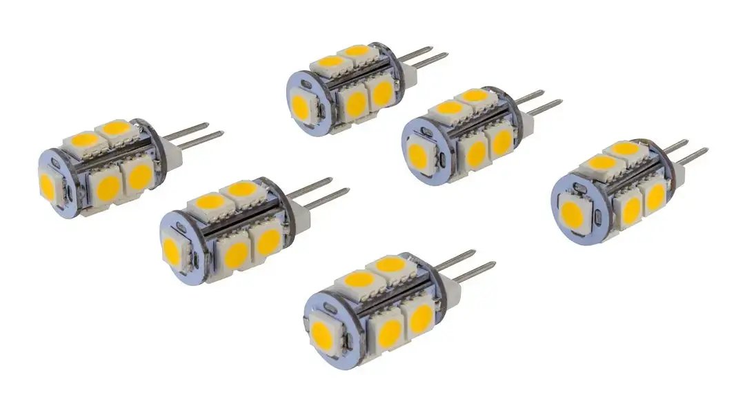 Valterra LLC DG726116WV 6 Pack JC10 TWR LED Soft Lights for RV and Marine Applications by VALTERRA LLC
