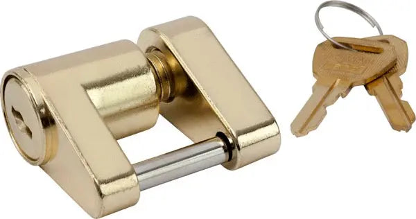 Sea Dog Brass Plated Zinc Coupler Lock (Part Number 7510301)