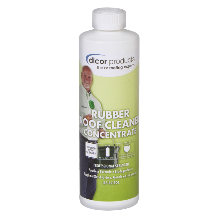 DICOR CORP RPRC160C 16 oz Rubber Roof Cleaner - Heavy-Duty Roof Cleaning Solution