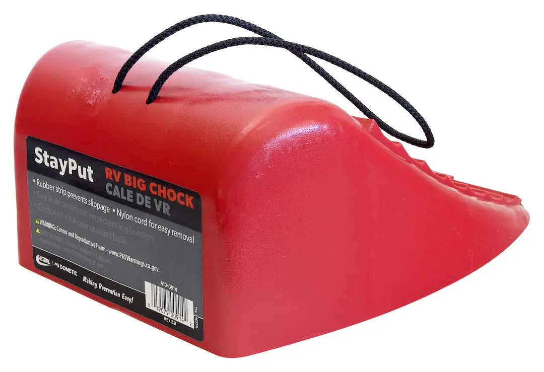 Valterra LLC Big Chock A100914 – Heavy-Duty Wheel Chock for Secure Vehicle Stabilization