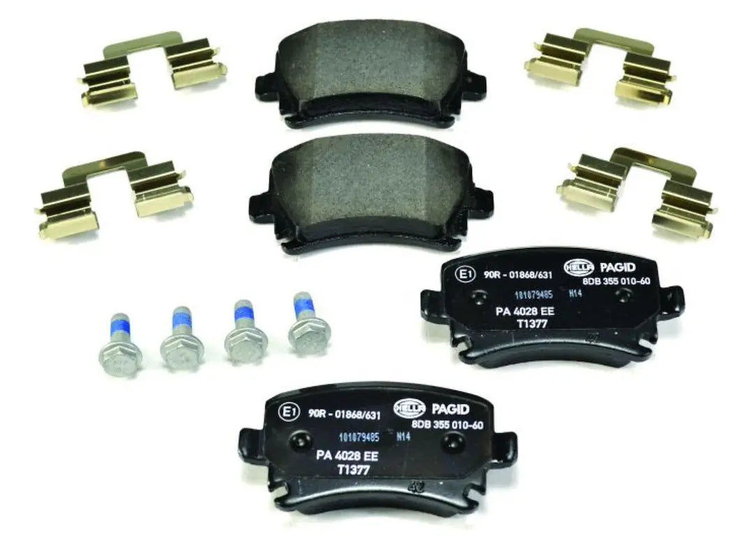 HELLA 355010601 Disc Brake Pad Set for Reliable Vehicle Braking