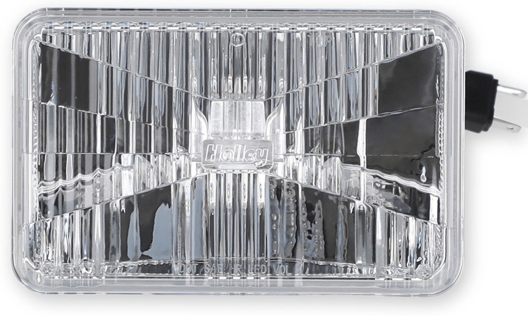 Holley RetroBright Classic White 4x6 Rectangular LED Light - LFRB121
