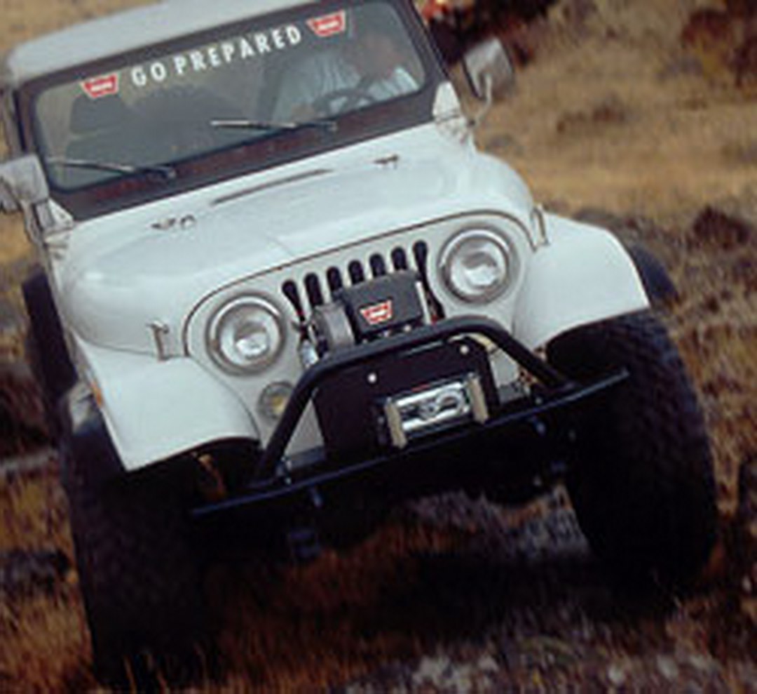 WARN Industries Winch Mount for Jeep TJ - Part 38671