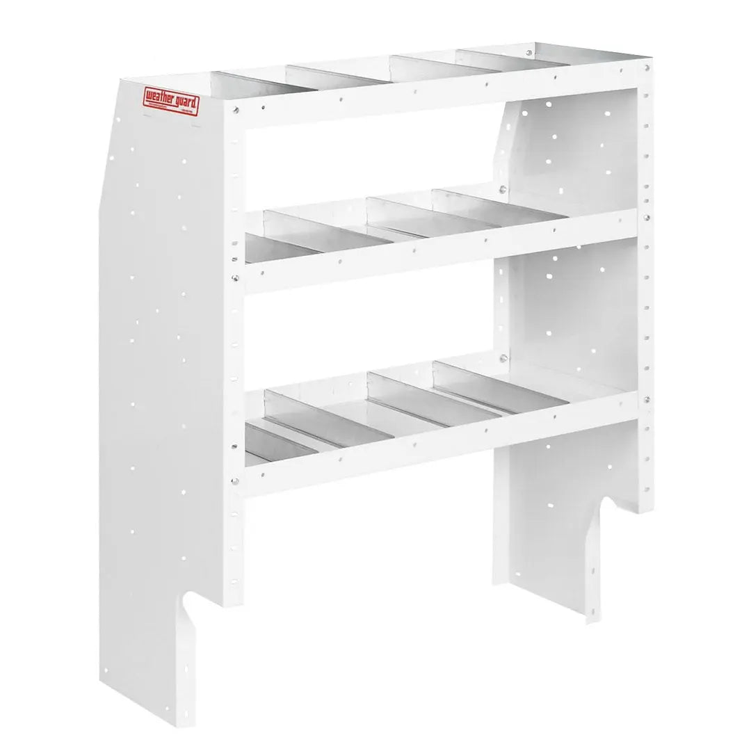 WeatherGuard 3 Shelf Van Storage Unit, 36x44x16 Inches for Secure Vehicle Organization