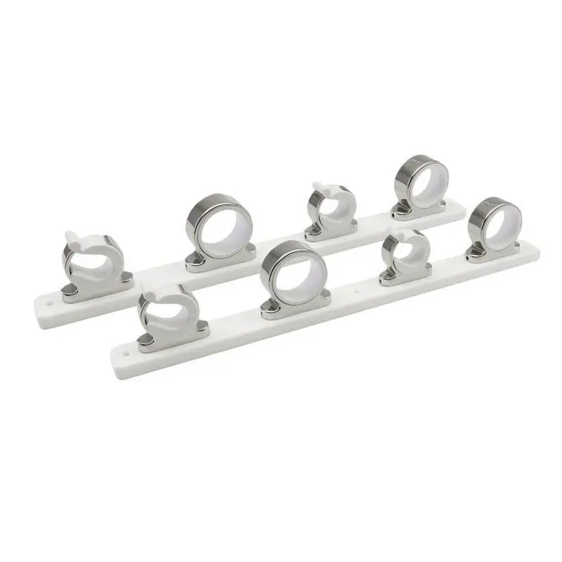 Taco Metals F1627521 Stainless Steel 4-Rod Hanger with Poly Rack for Marine Applications