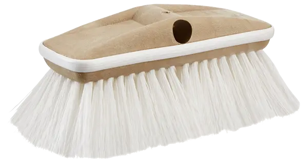 Star Brite Coarse Deluxe White Brush 8' – Heavy-Duty Marine Cleaning Tool