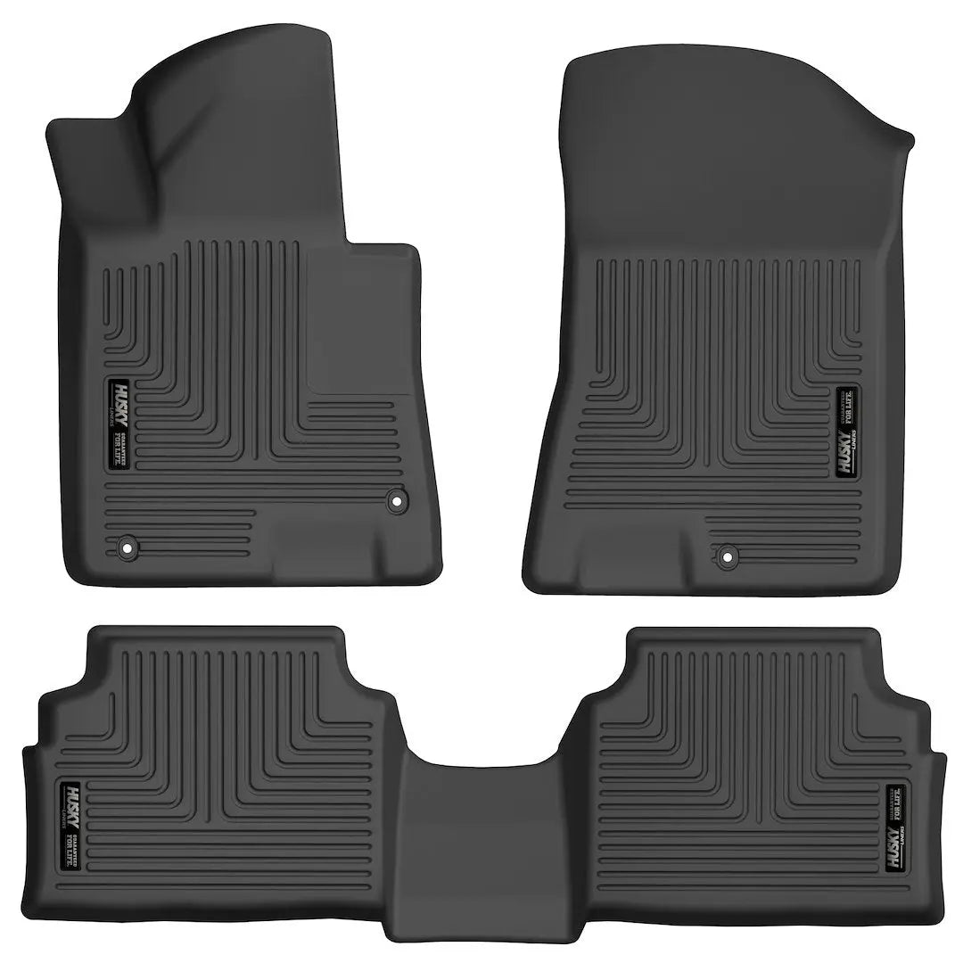 HuskyLiner Front & Second Seat Floor Liners for Hyundai Sonata and Kia K5 (2020-2025)
