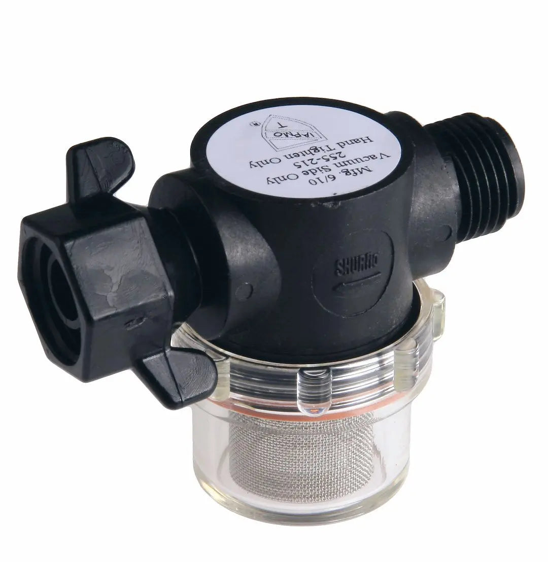 SHURFLO 255315 Swivel Strainer for Enhanced Fluid Filtration