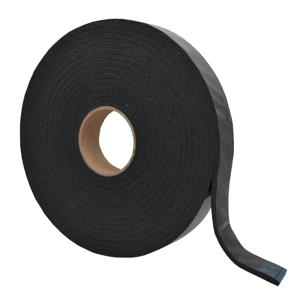 AP Products Black Cap Tape with Mylar, 3/16 x 1-1/2 x 3 Inches