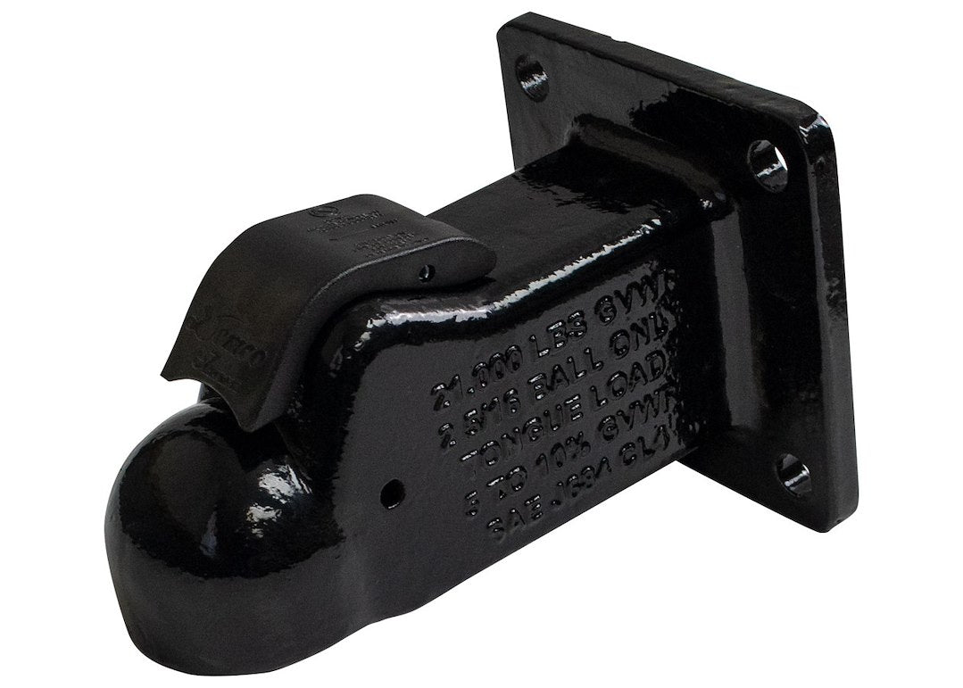 DEMCO 1592381 Coupler 2 5/16-inch Compatibility Flat Mount Black