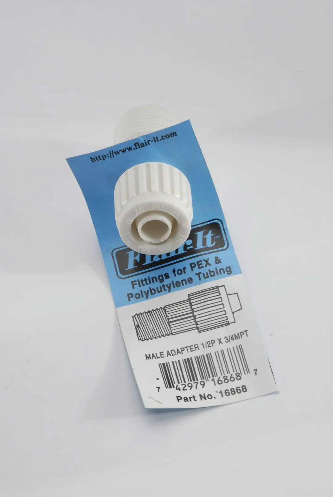 Elkhart Supp 1PC 1/2-Inch Female Pipe Thread to 3/4-Inch Male Pipe Thread Adapter