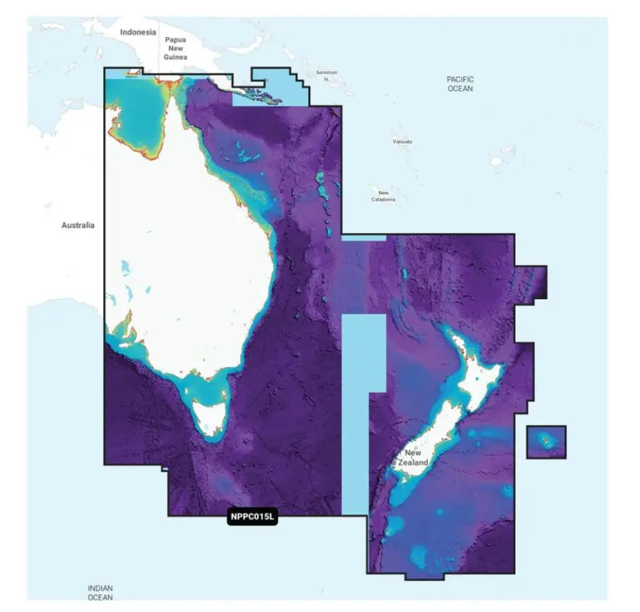 Navionics Platinum+ Australia East Marine Chart Card - Part Number 010C146440