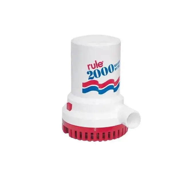 RULE 2000 Pump 12V Gold with 5-Year Warranty - Model 09