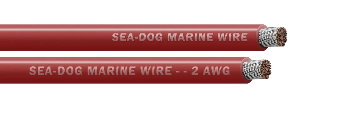 SEA DOG 2 AWG Red Battery Cable - 100 Feet
