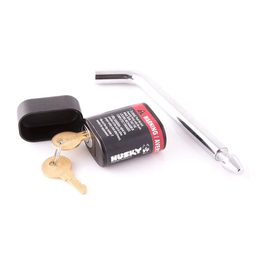 HUSKY TOWING Hitch Lock 1/2 Inch Diameter for Secure Trailer Connection